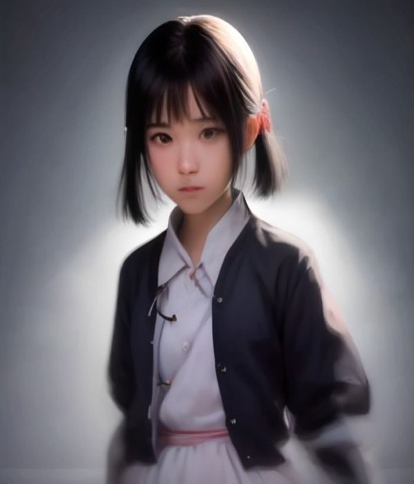 专业摄影棚内身着时尚服装的女性模特在明亮灯光下拍摄写真，展现高质量美女图片的商业摄影场景，色调温暖自然