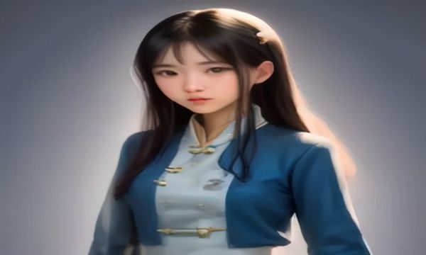 清纯日系风格女性写真图片，浅色系服装与自然光线结合，展现温柔清新的美女图片摄影风格